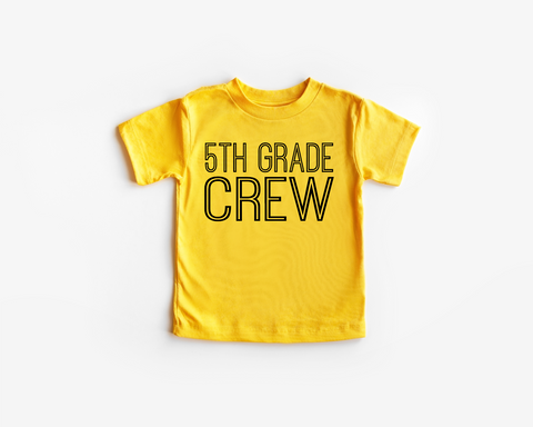 5th Grade Crew Tee