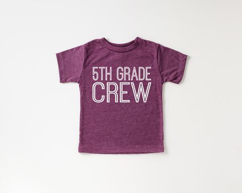 5th Grade Crew Tee