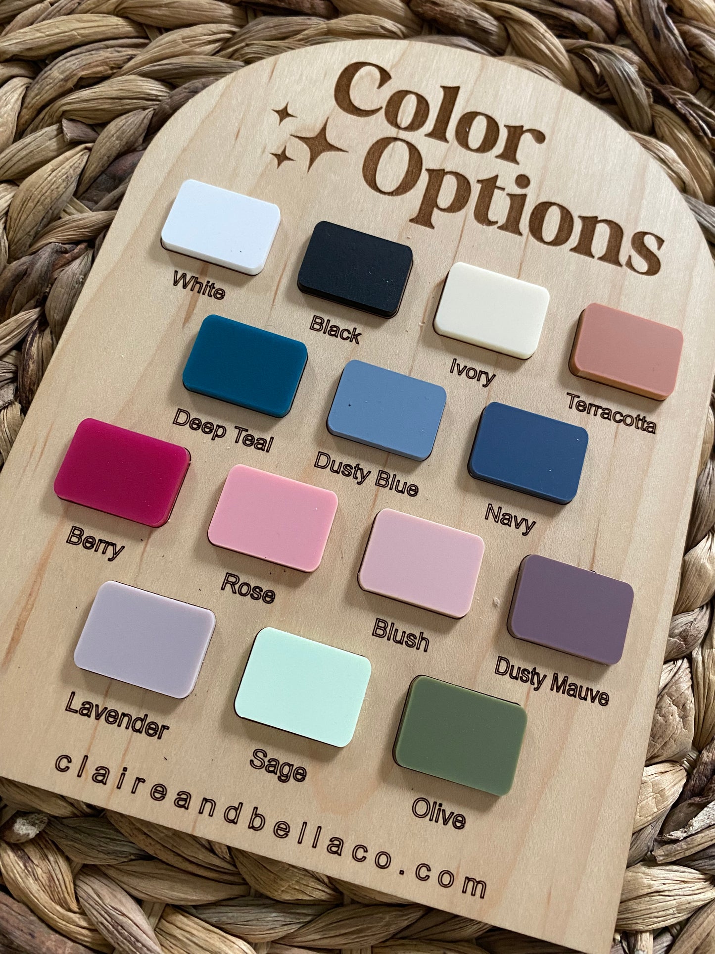 Custom Layered Stocking Tags