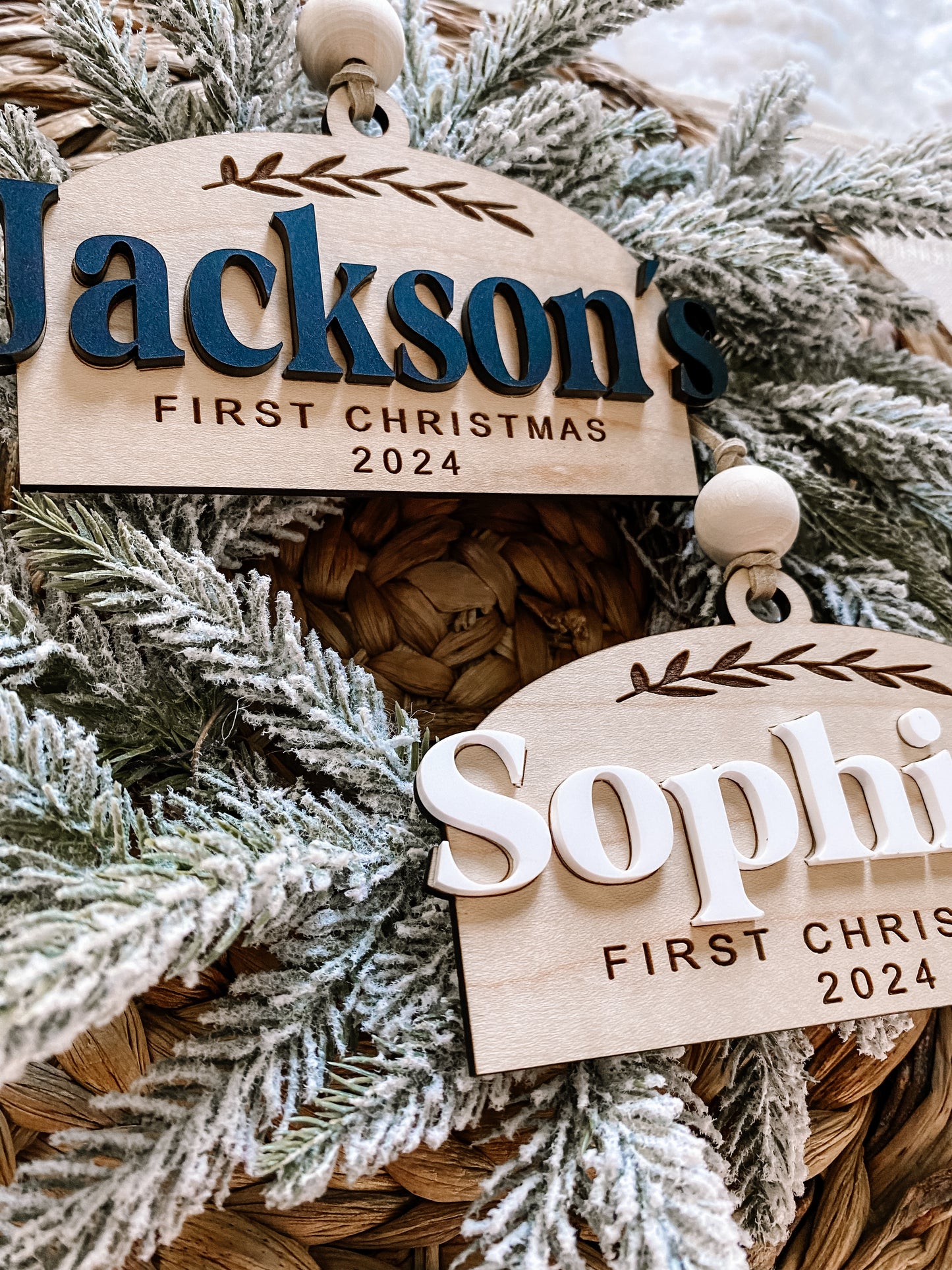 First Christmas Arched Ornament