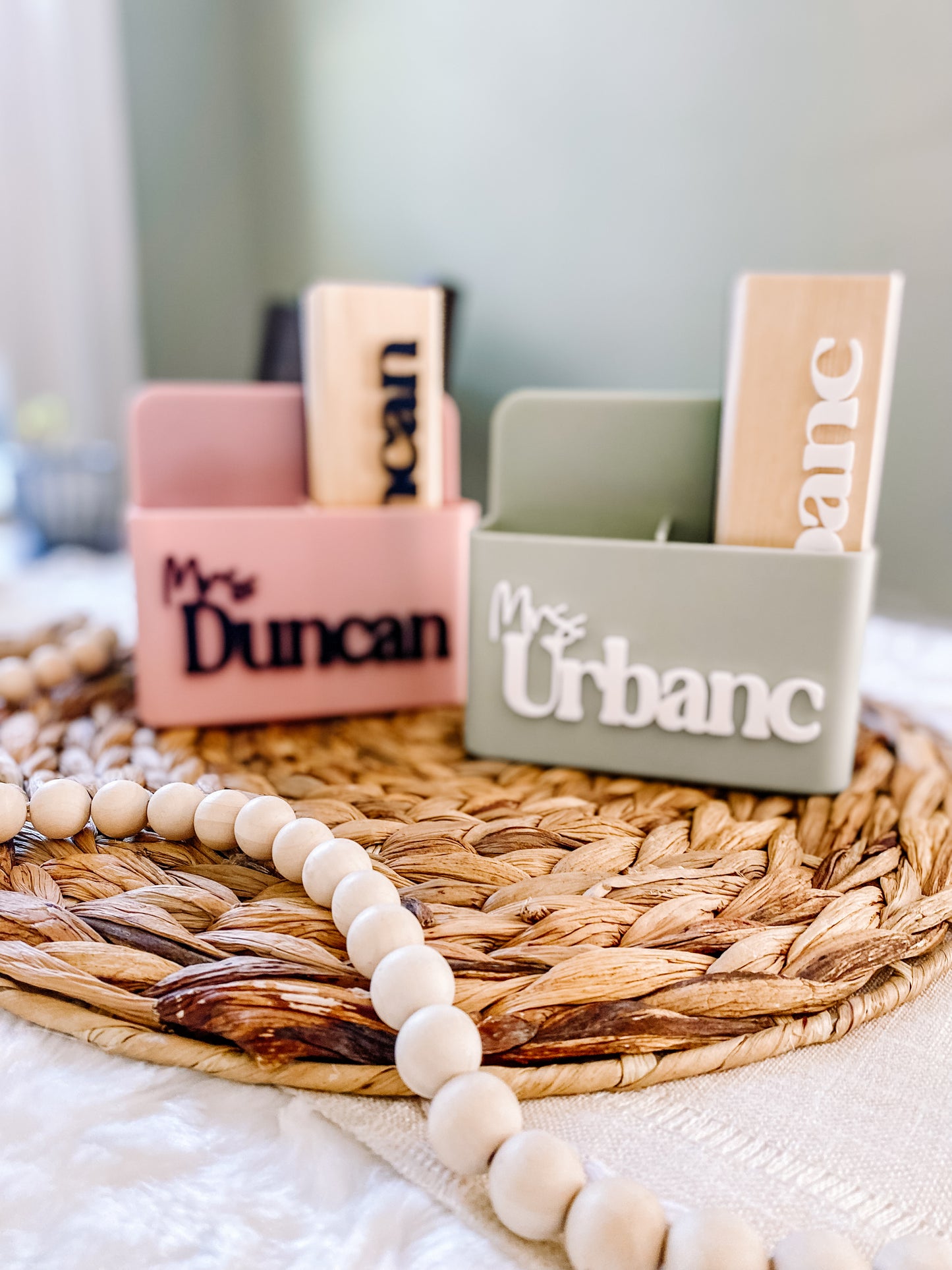 Custom Magnetic Dry Erase Marker Holder with Eraser