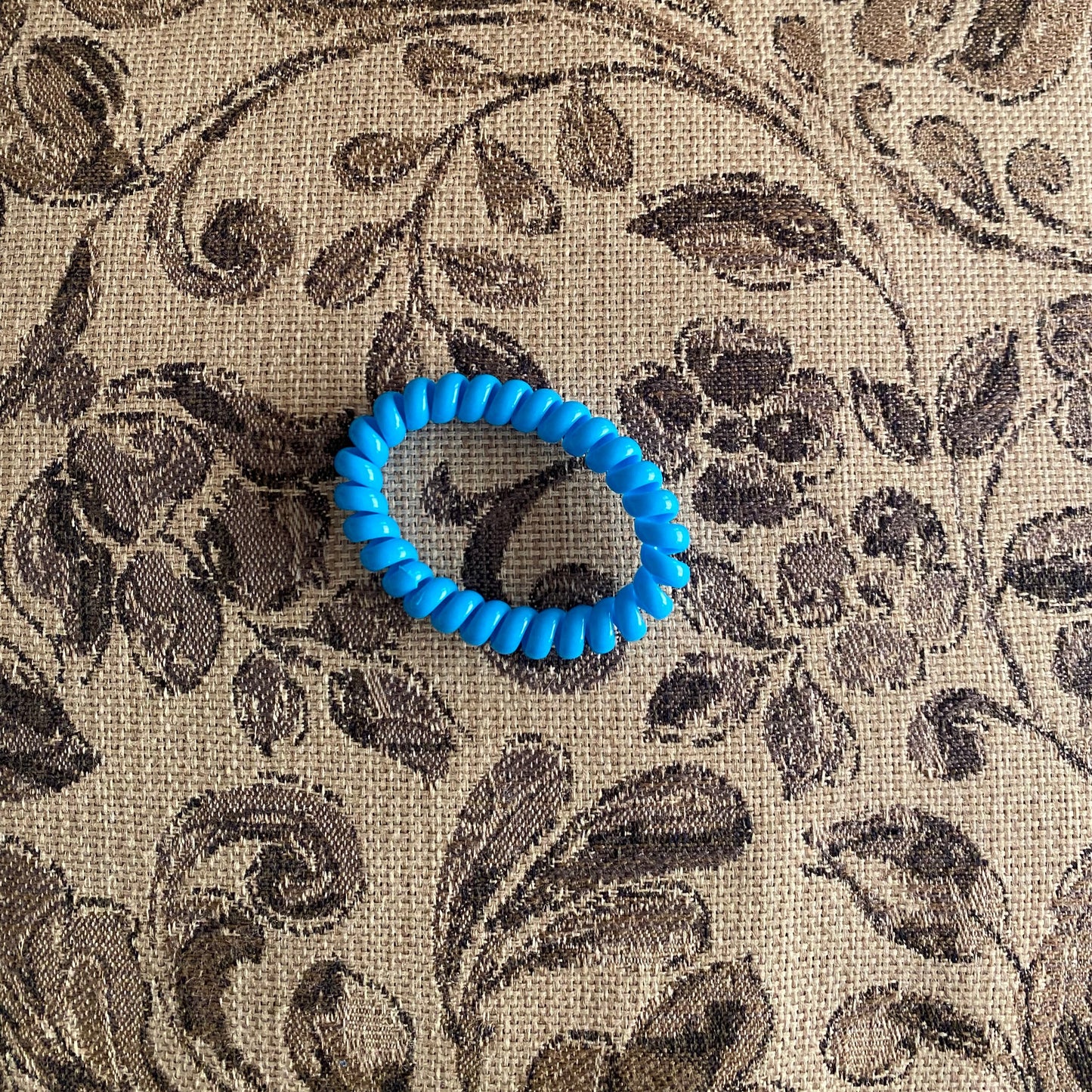 Blue Coil Bracelet