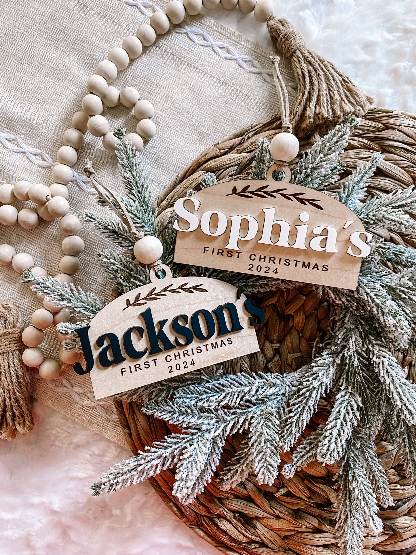 First Christmas Arched Ornament