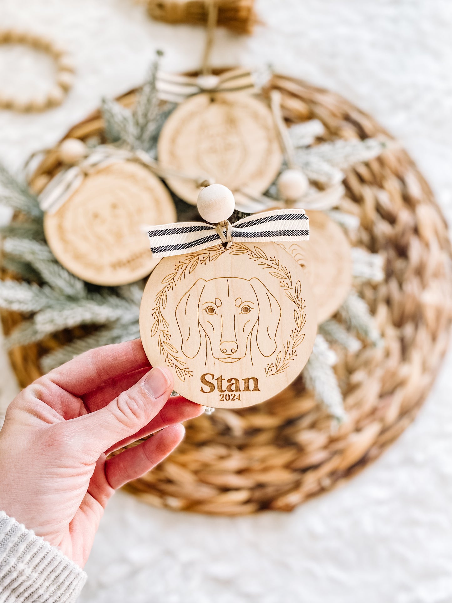 Custom Dog Breed Ornament