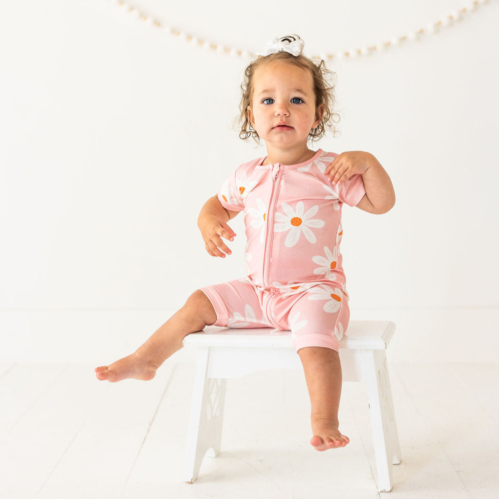Summer Daisy Bamboo Shortie