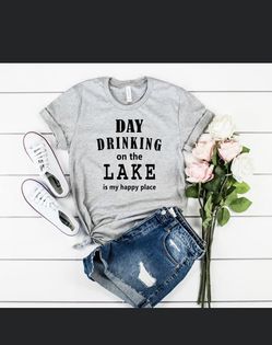 Day Drinking at the Lake Black Xfer