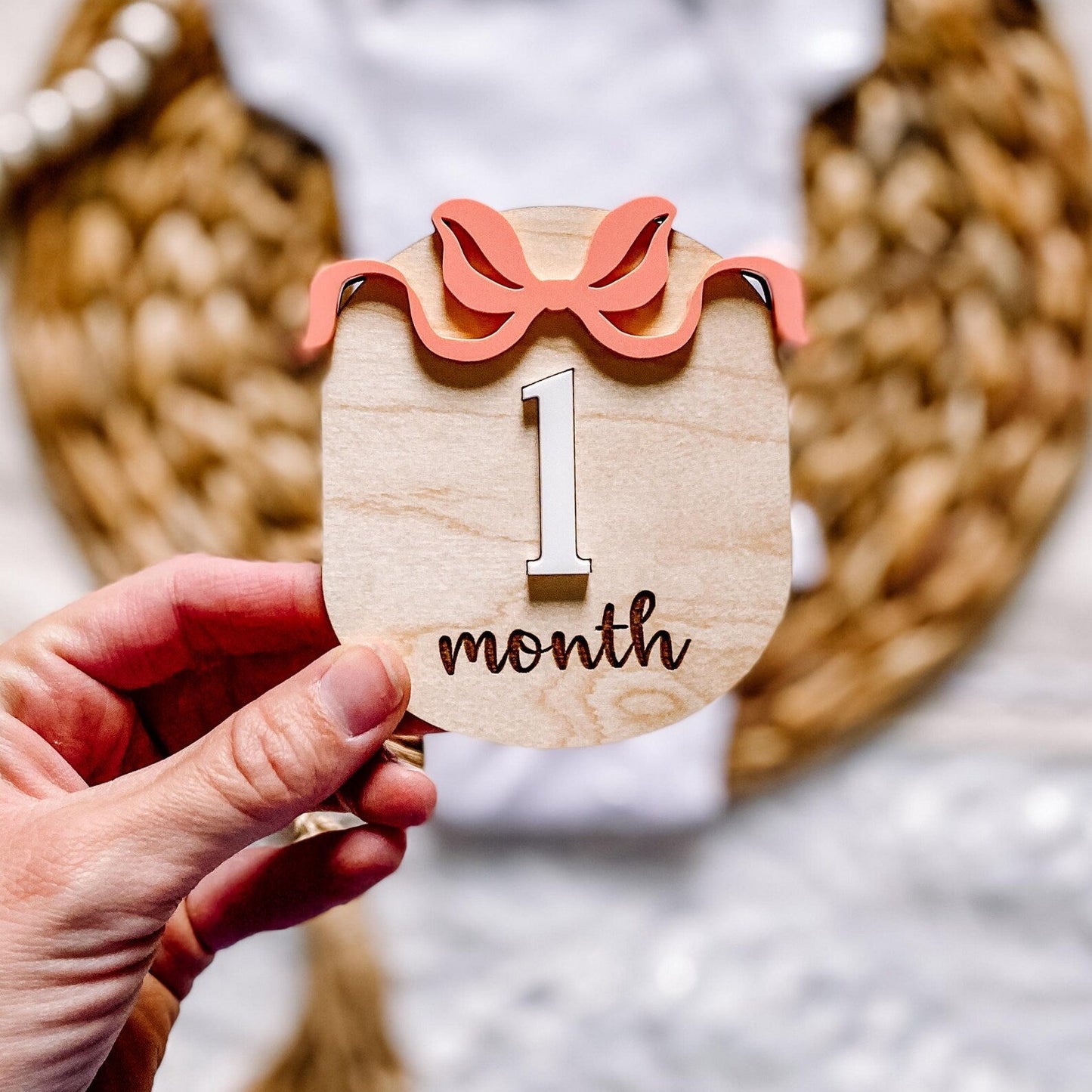 Coquette Bow Monlty Milestone Set