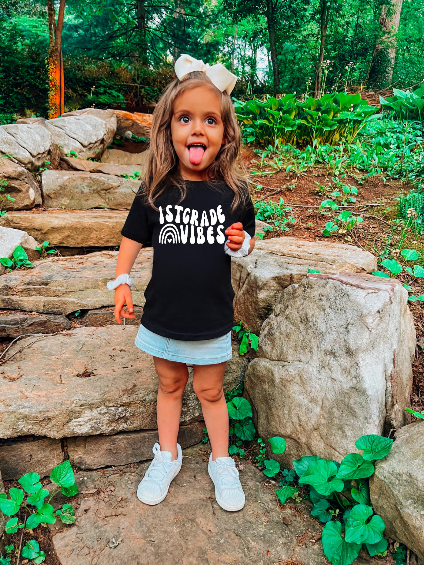 First Grade Vibes Kids Tee