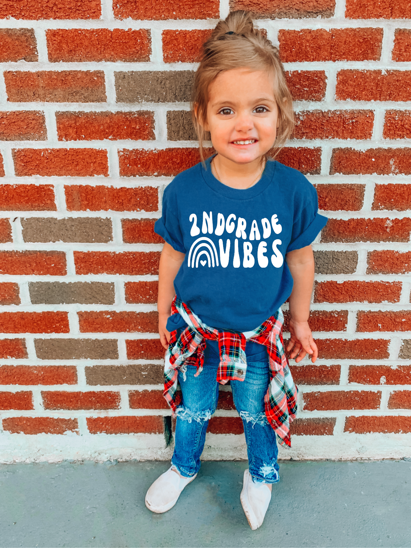 Second Grade Vibes Kids Tee