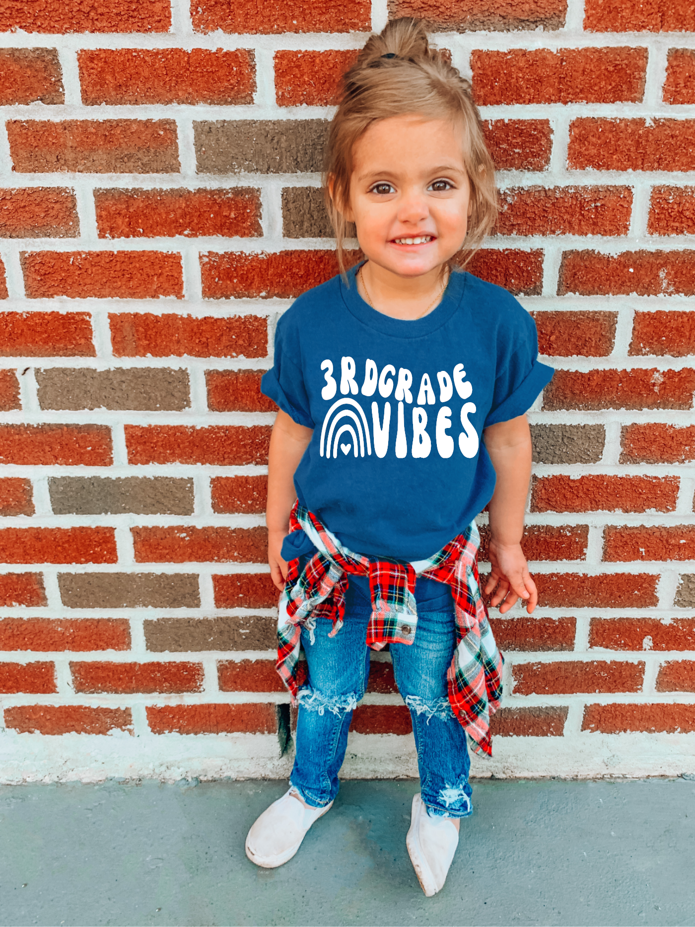 Third Grade Vibes Kids Tee
