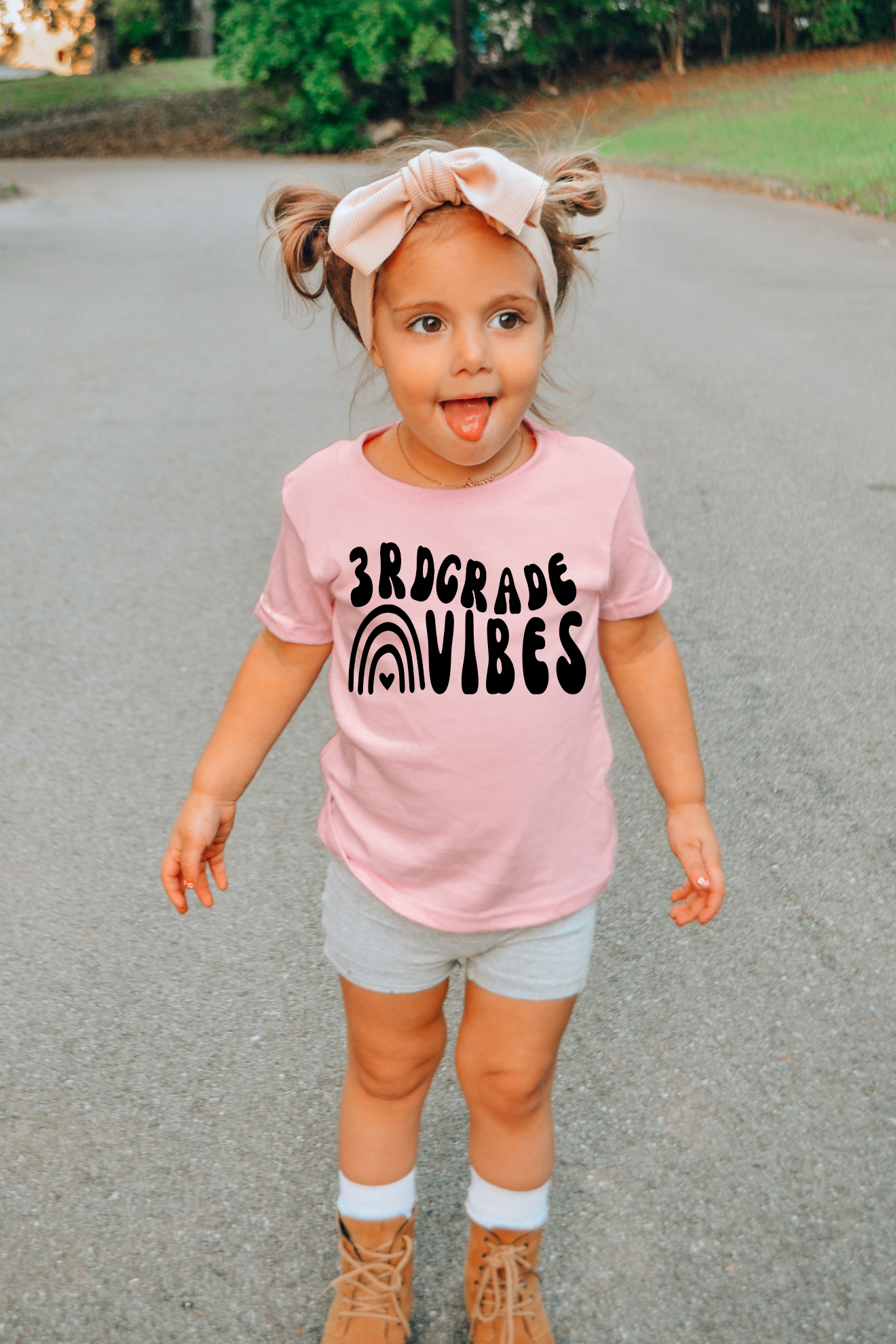 Third Grade Vibes Kids Tee