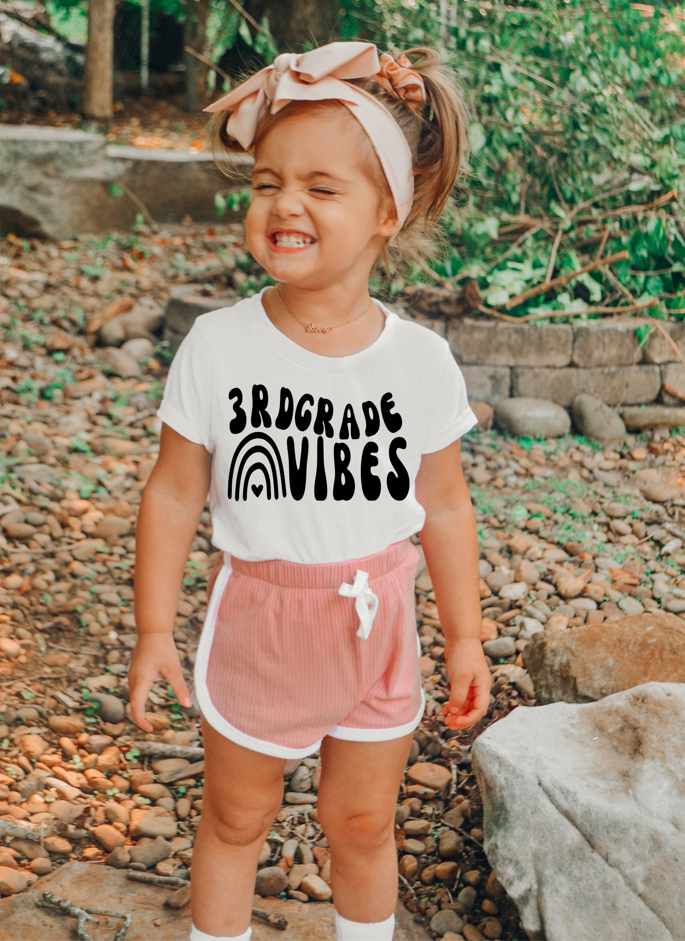 Third Grade Vibes Kids Tee