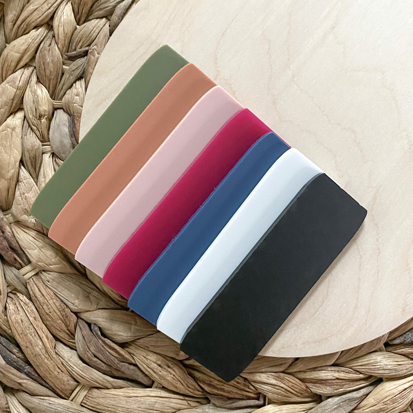 3D Wood Birth Stat Circle Thin Cursive - Custom with Name