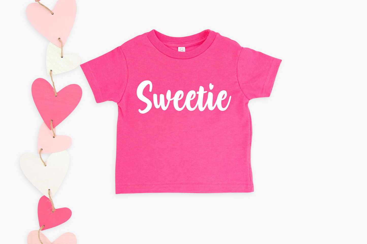 Sweetie Toddler Tee - Hot Pink
