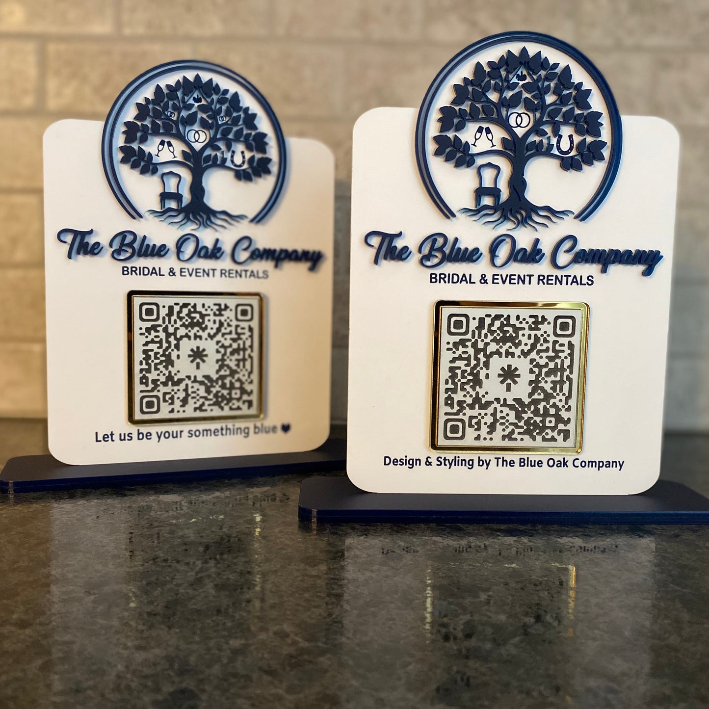 Custom QR Code Sign with Logo