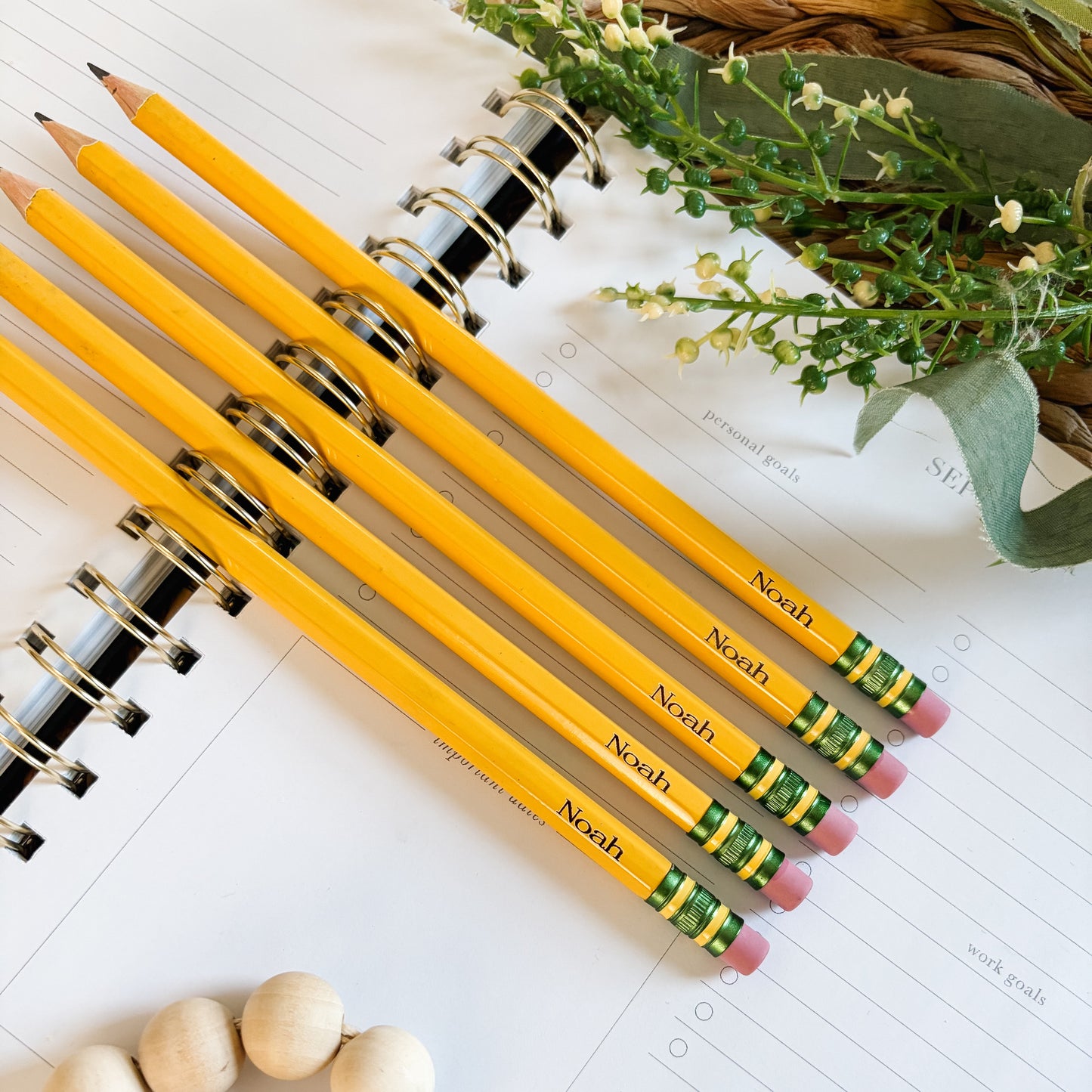 Personalized Engraved Ticonderoga Pencils