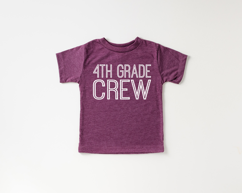 4th Grade Crew Tee