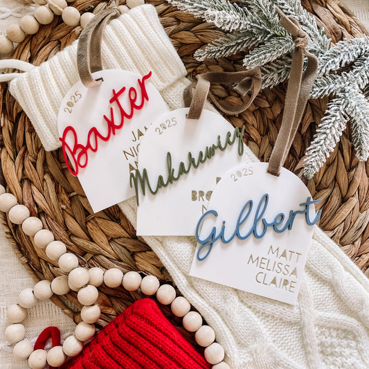 Custom Family Ornament - Acrylic Cutout
