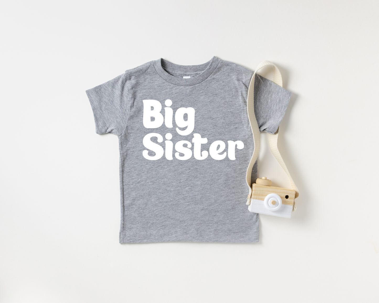 Big Sister Kid's Retro Sibling Tee