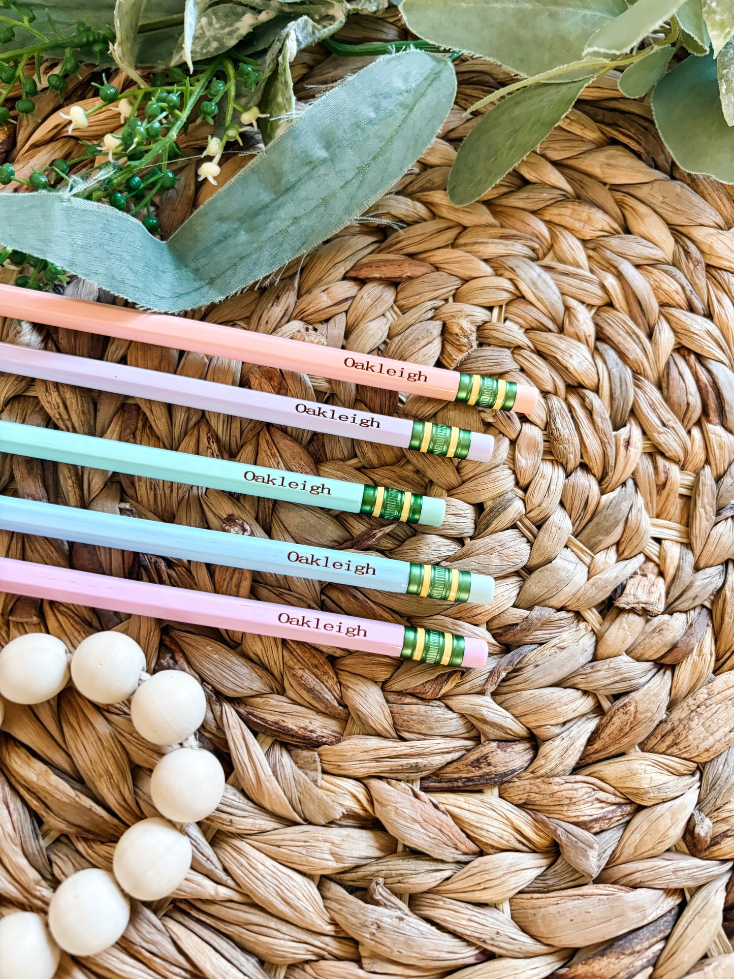 Personalized Engraved Ticonderoga Pencils
