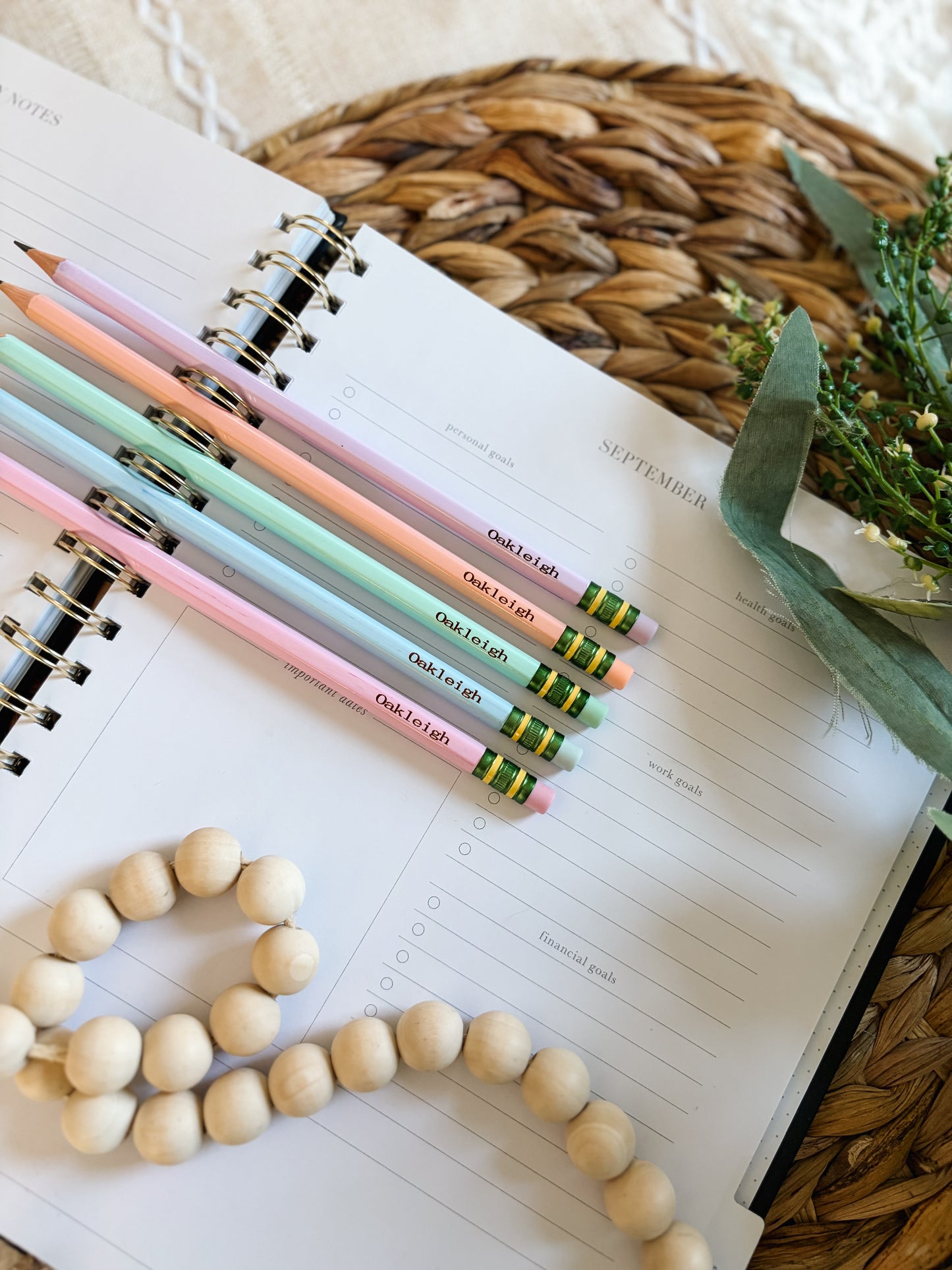 Personalized Engraved Ticonderoga Pencils