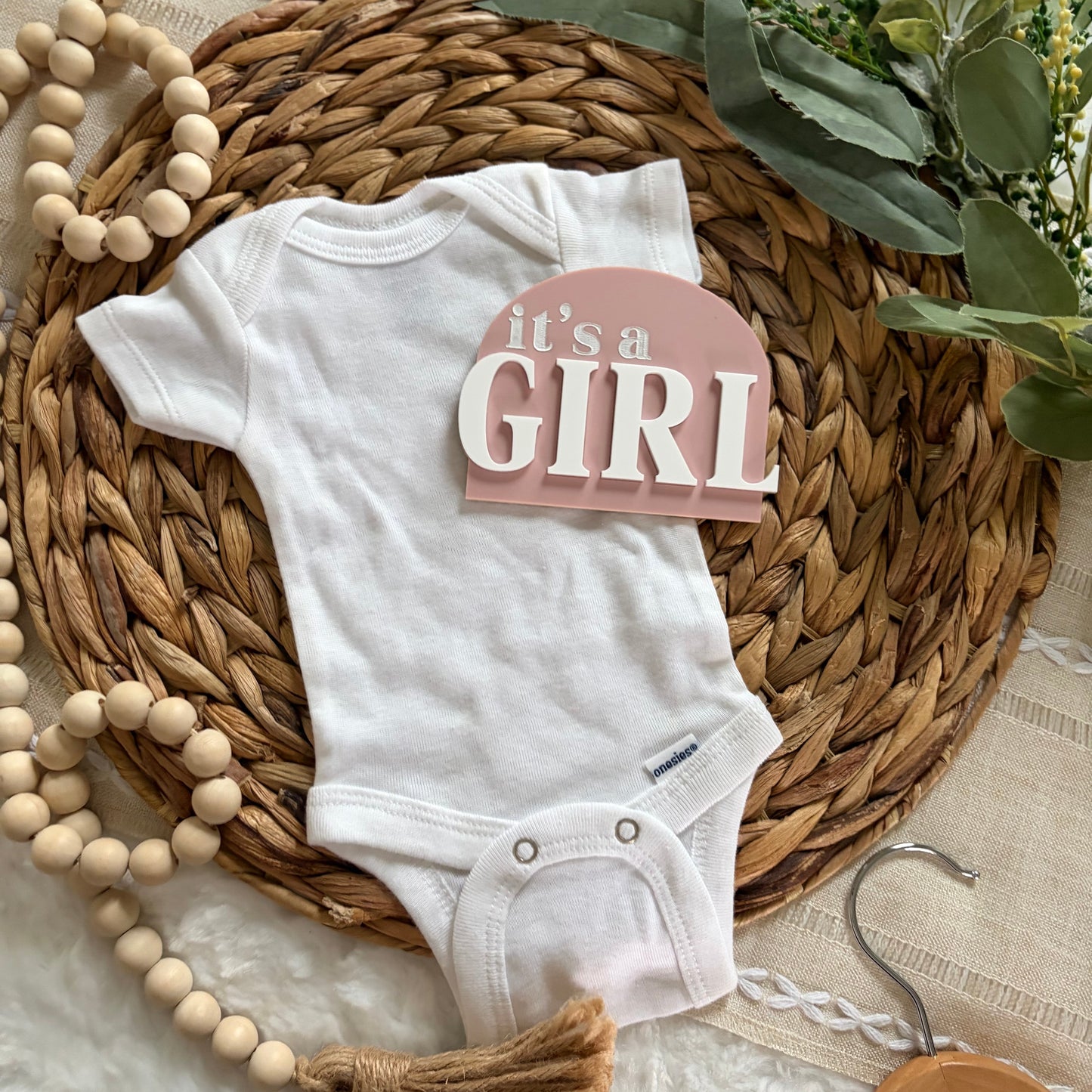 It’s a Boy/It’s a Girl Gender Reveal Sign - Full Acrylic