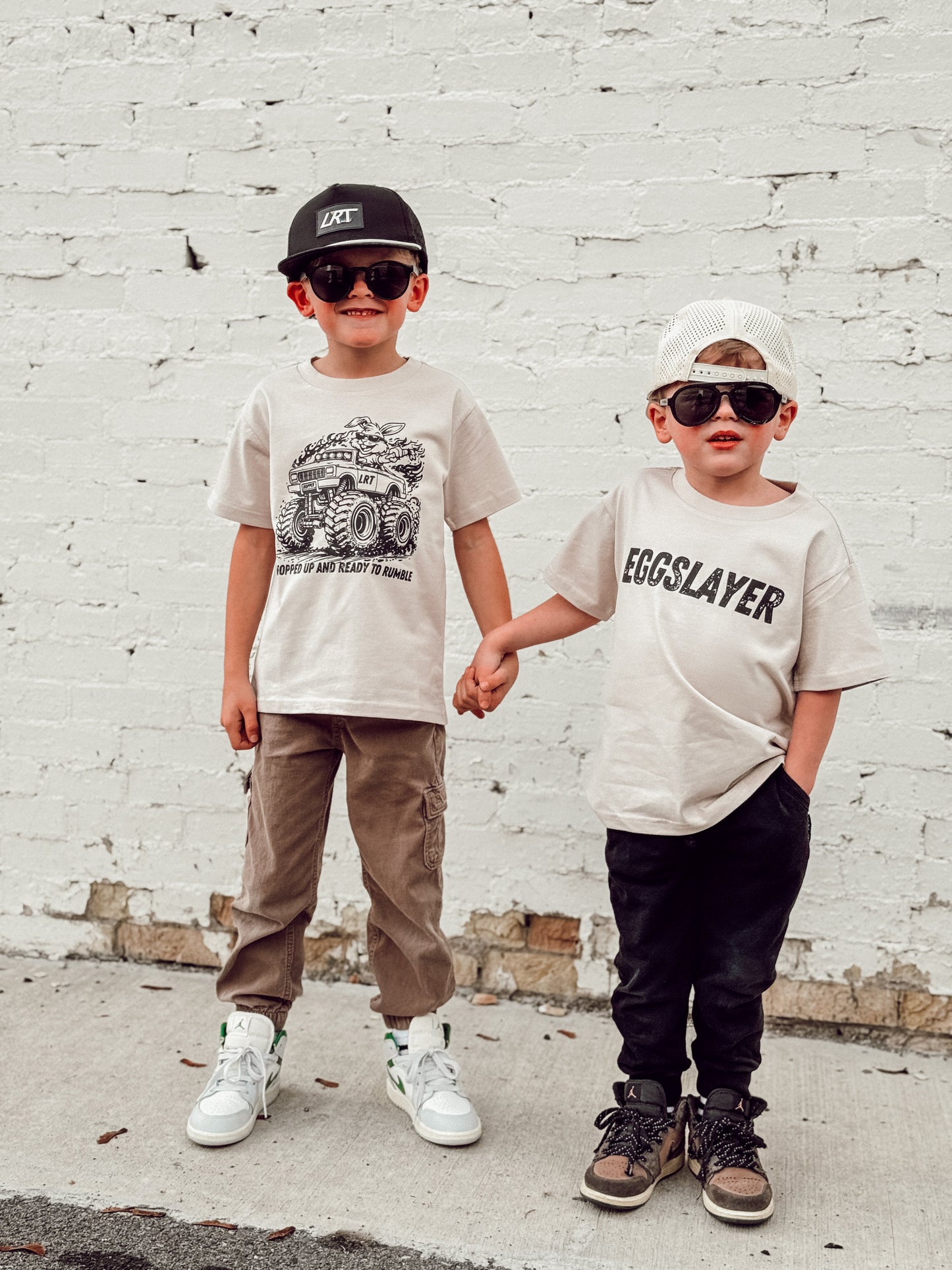 THE EGGSLAYER TEE - VINTAGE CREAM (FRONT ONLY)