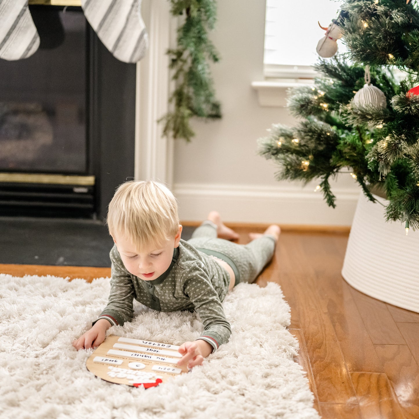 Dear Santa Chistmas Board - Maple