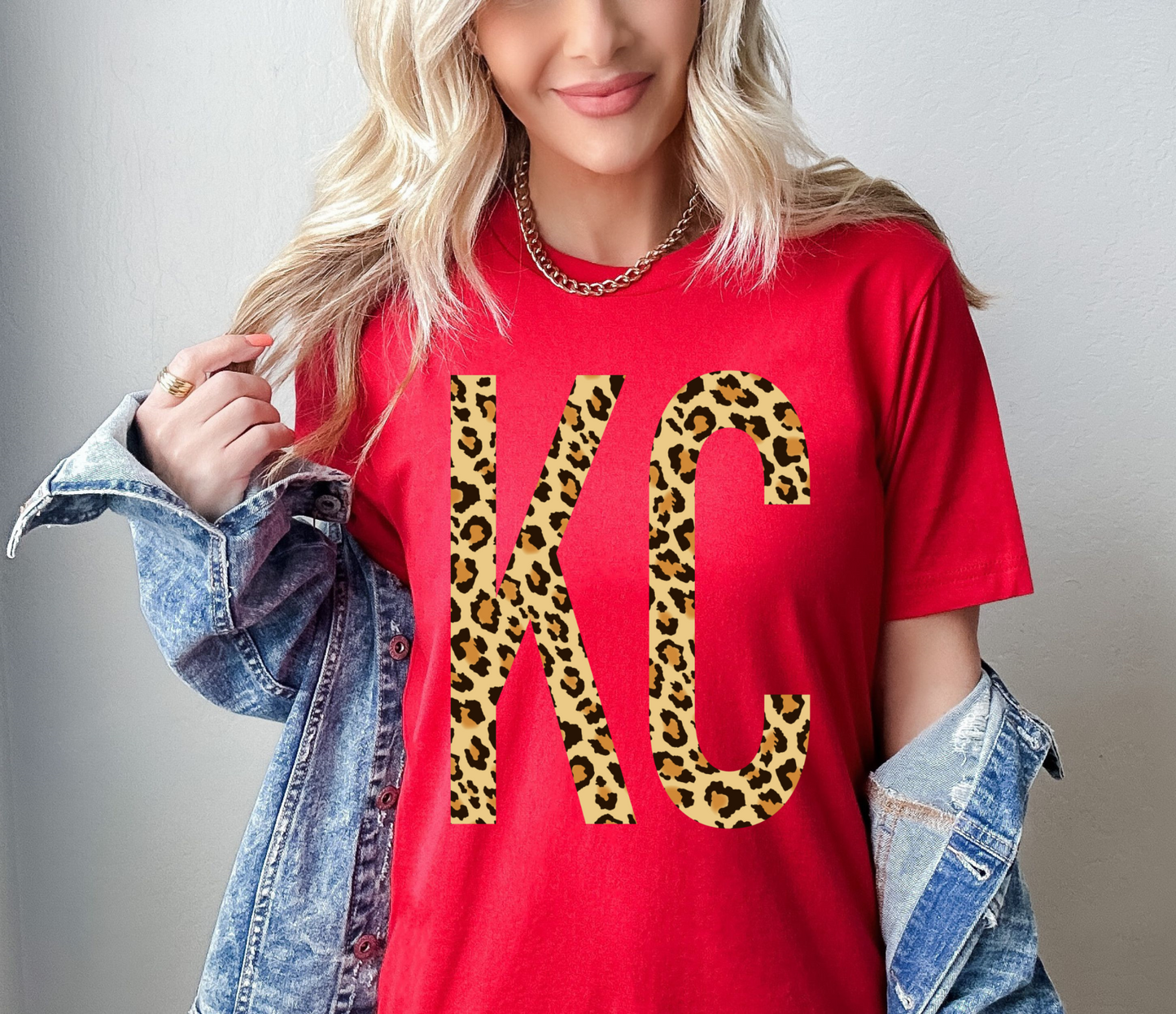 KC Leopard Tee