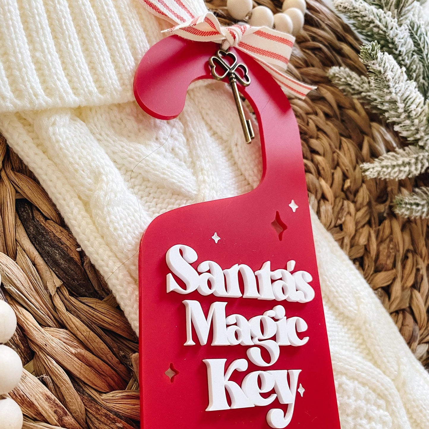 Santa's Magic Key - Acrylic