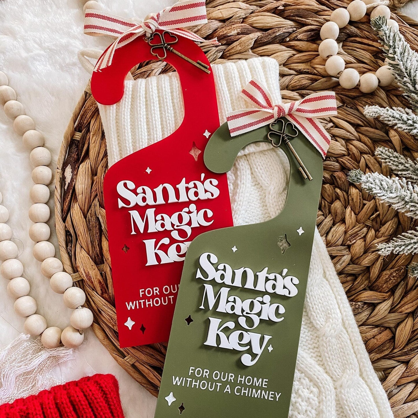 Santa's Magic Key - Acrylic