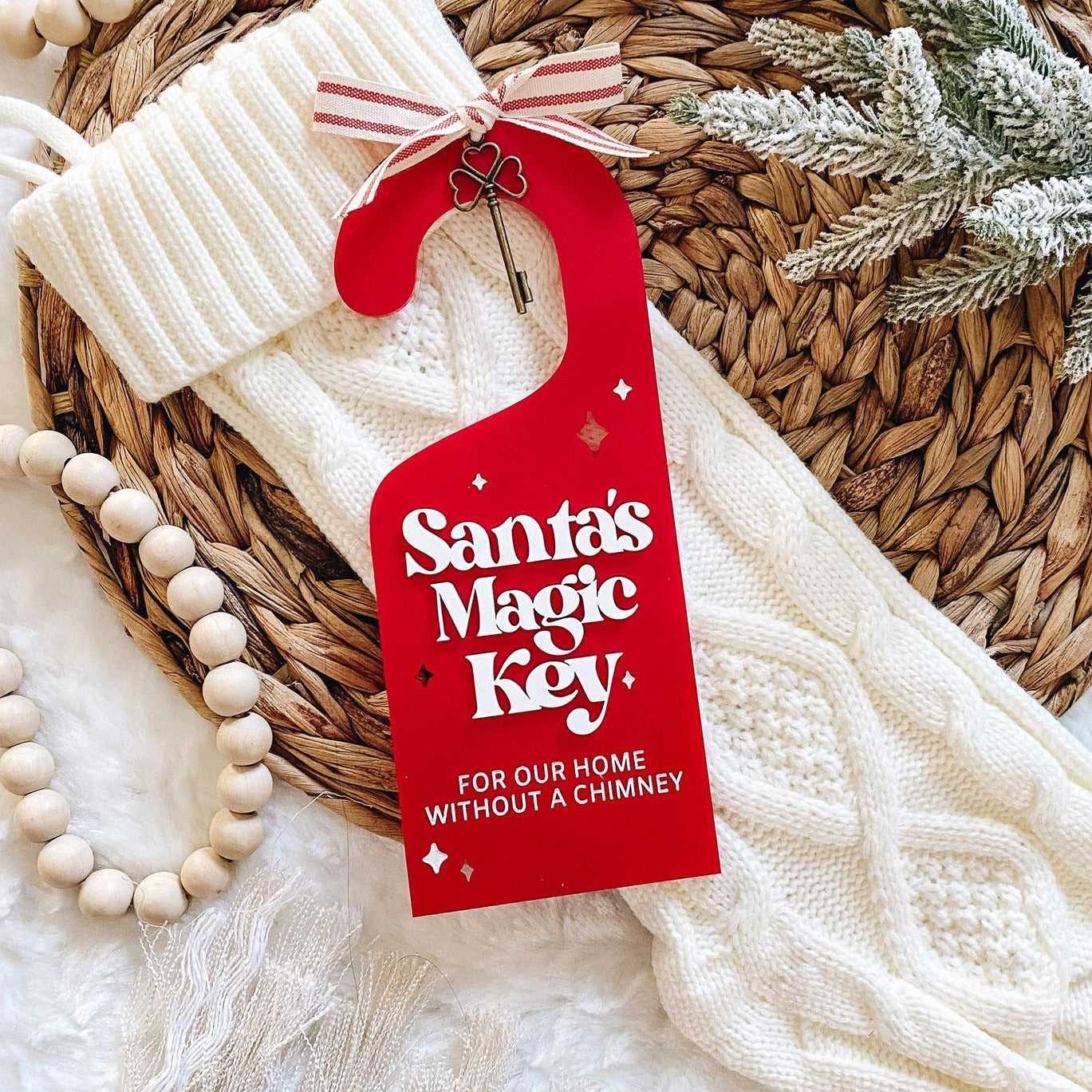 Santa's Magic Key - Acrylic