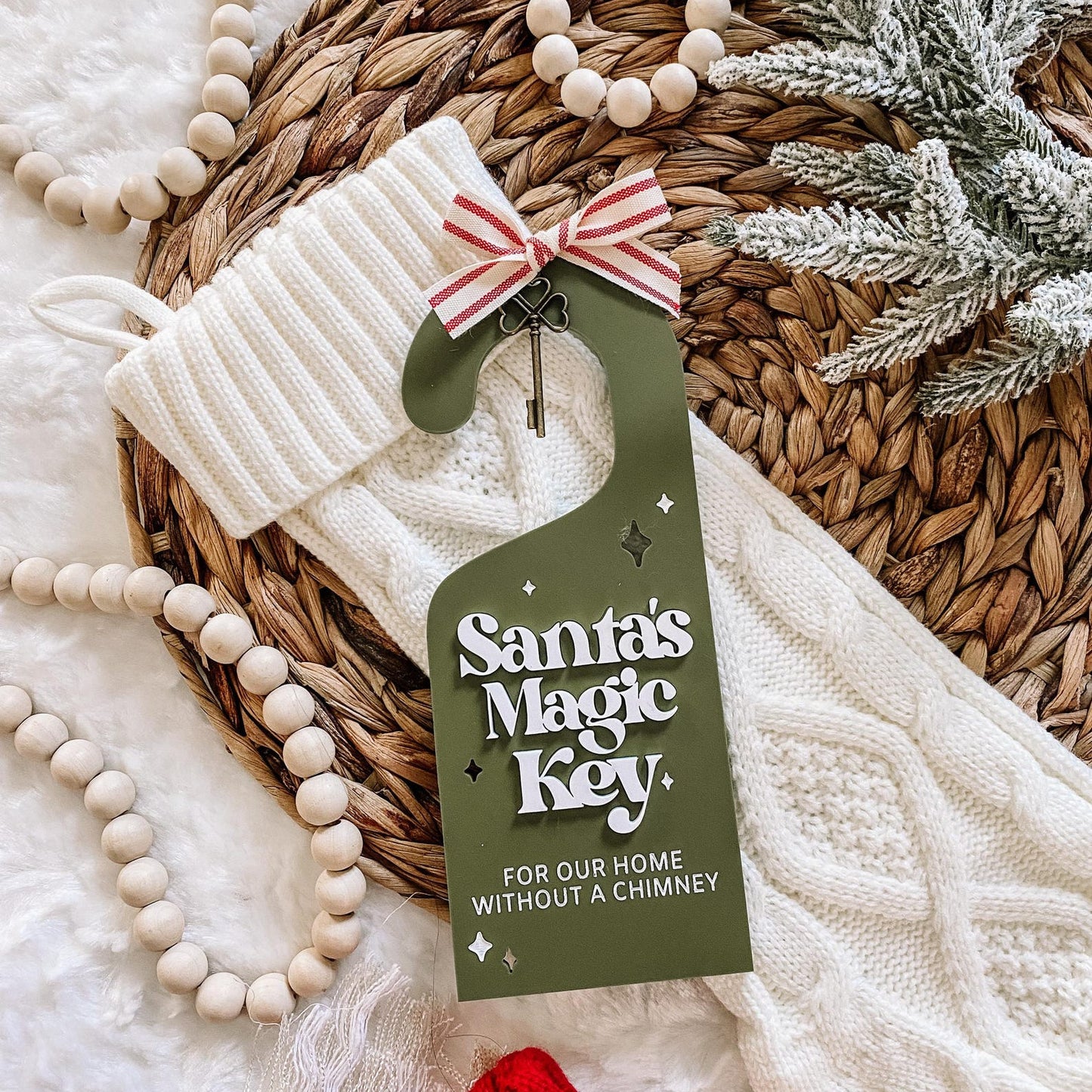 Santa's Magic Key - Acrylic