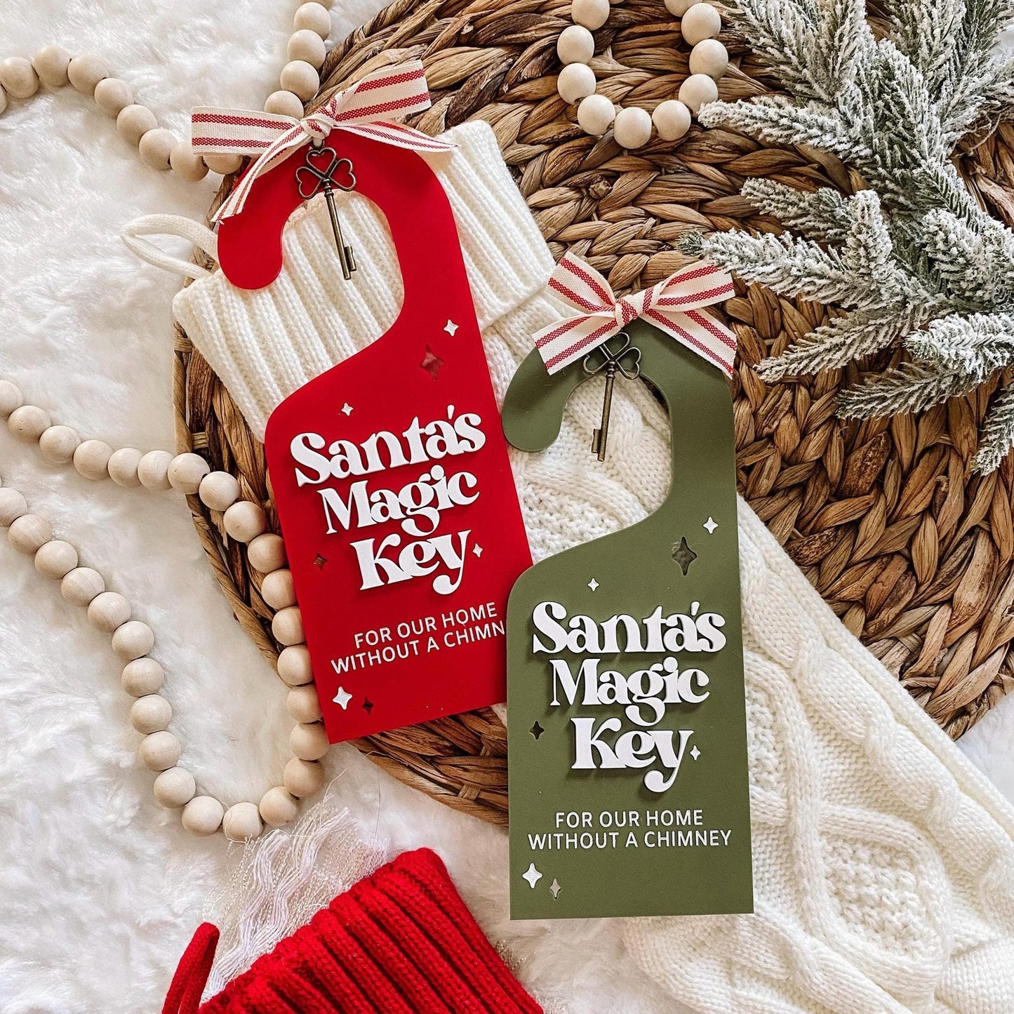 Santa's Magic Key - Acrylic