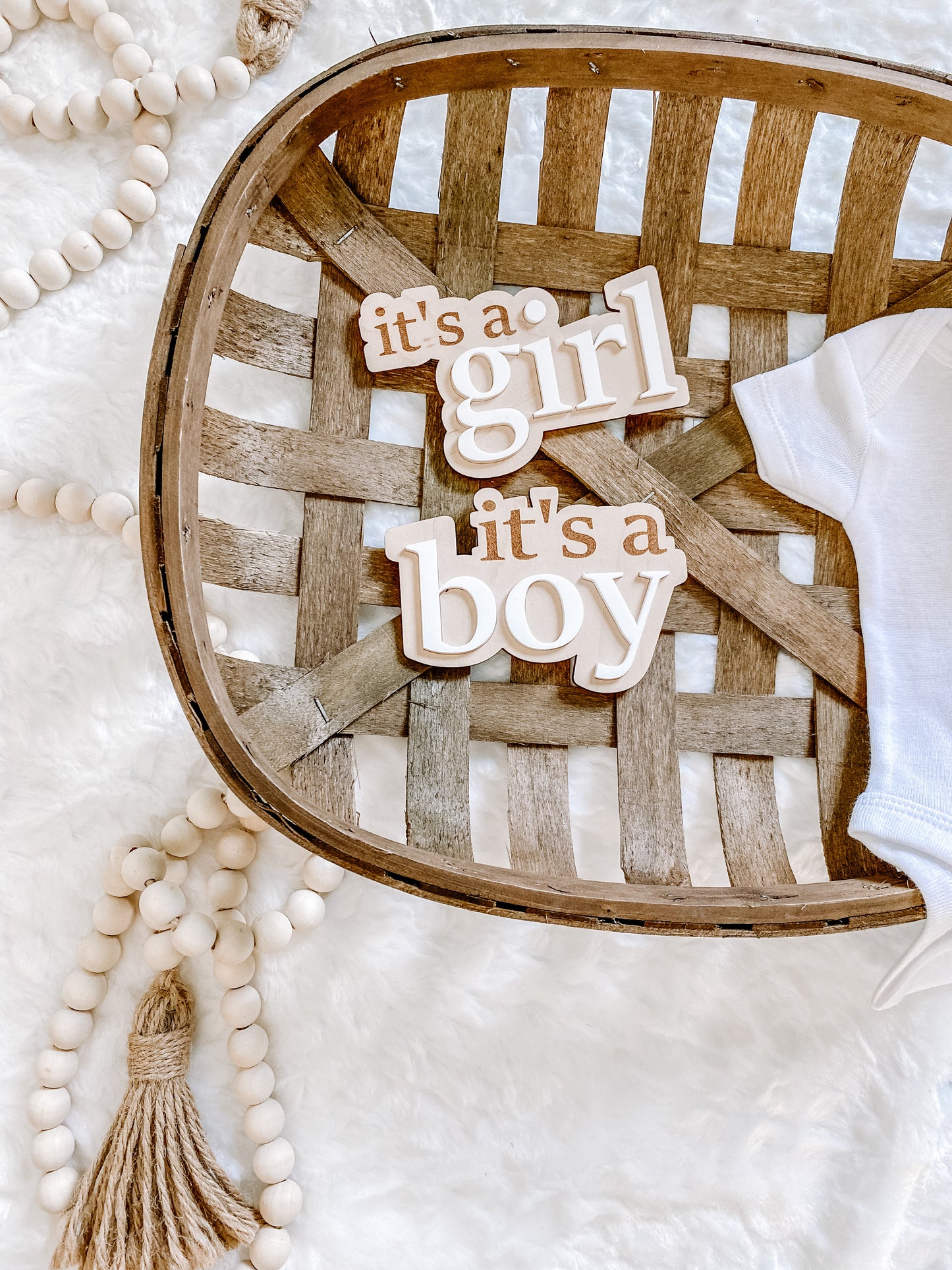 It's a Boy/Girl Gender Reveal Sign