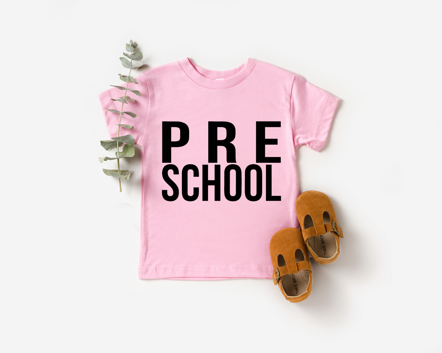 Block Print Preschool Tee