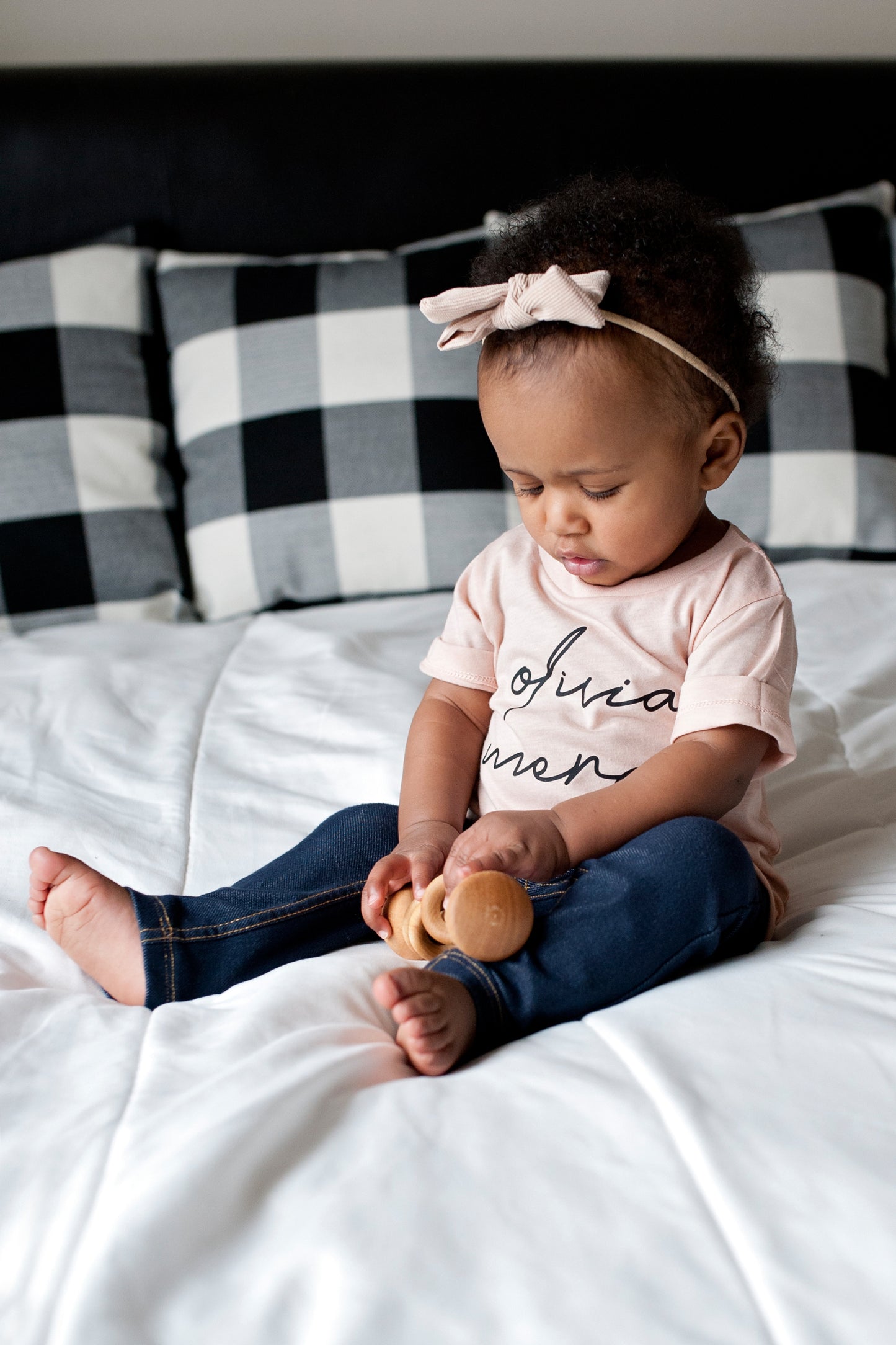 Toddler Script Name Tee