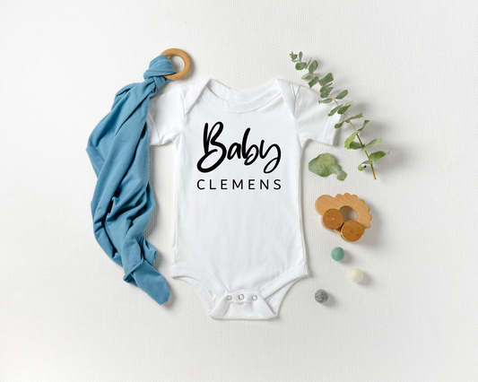 Custom Baby Name Onesie