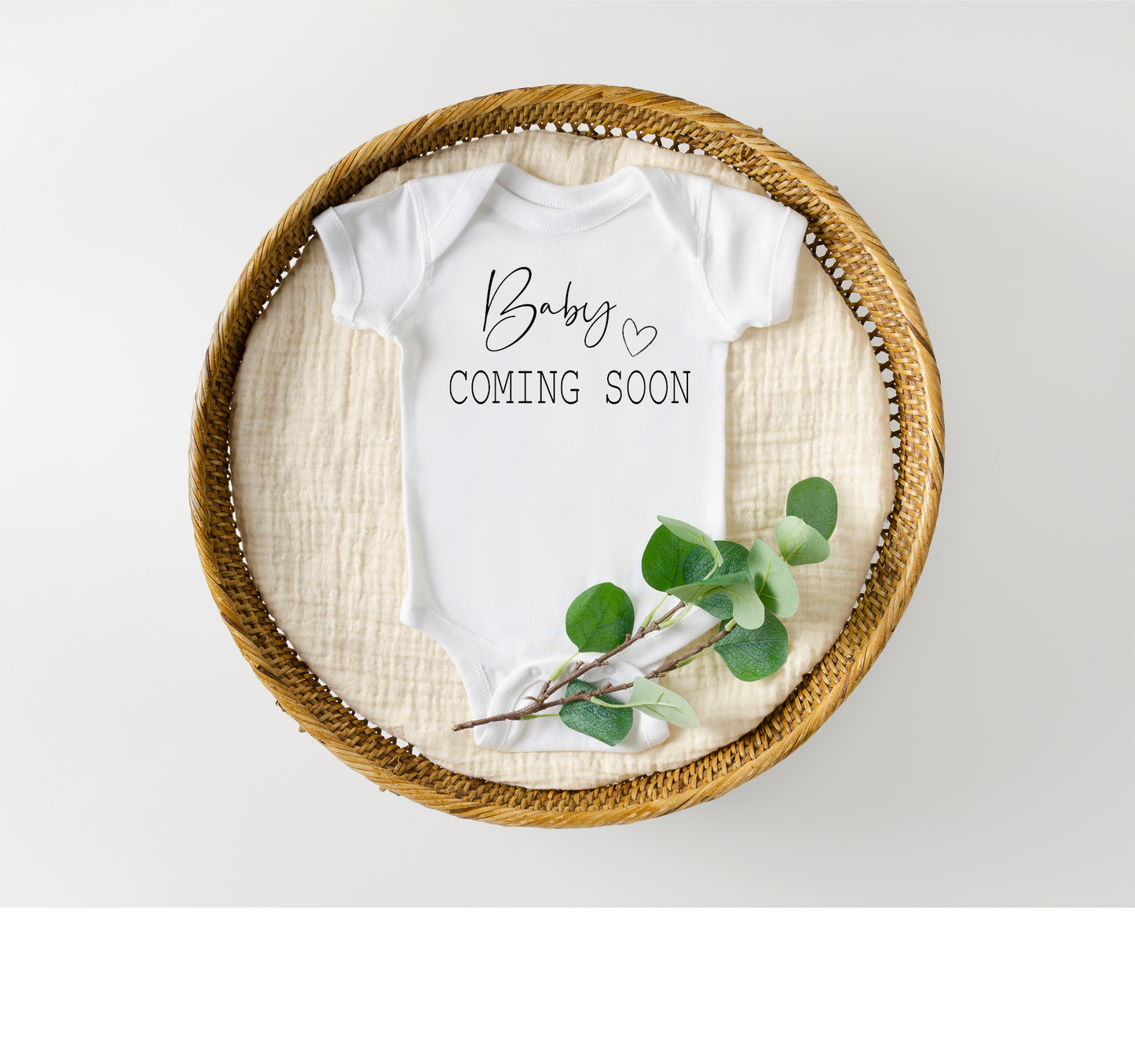 Baby Coming Soon Onesie