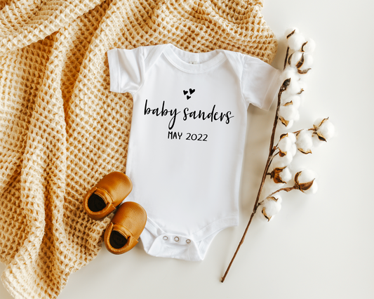 Custom Baby Name Onesie