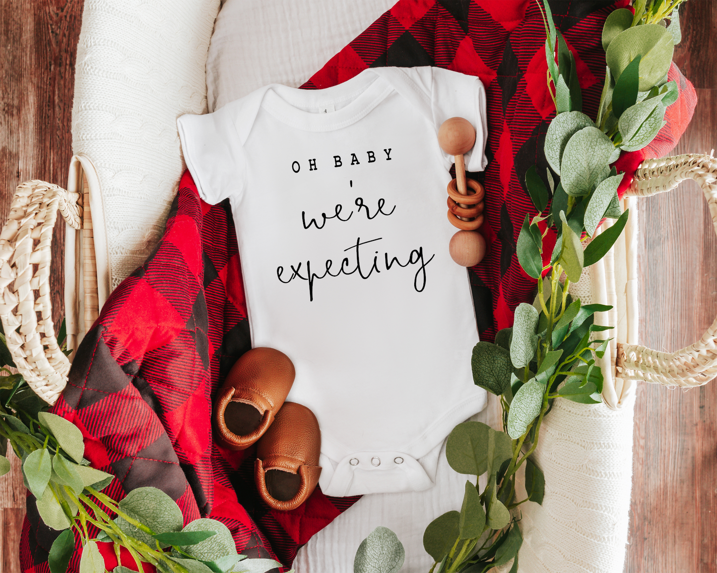 Oh Baby We're Expecting Onesie