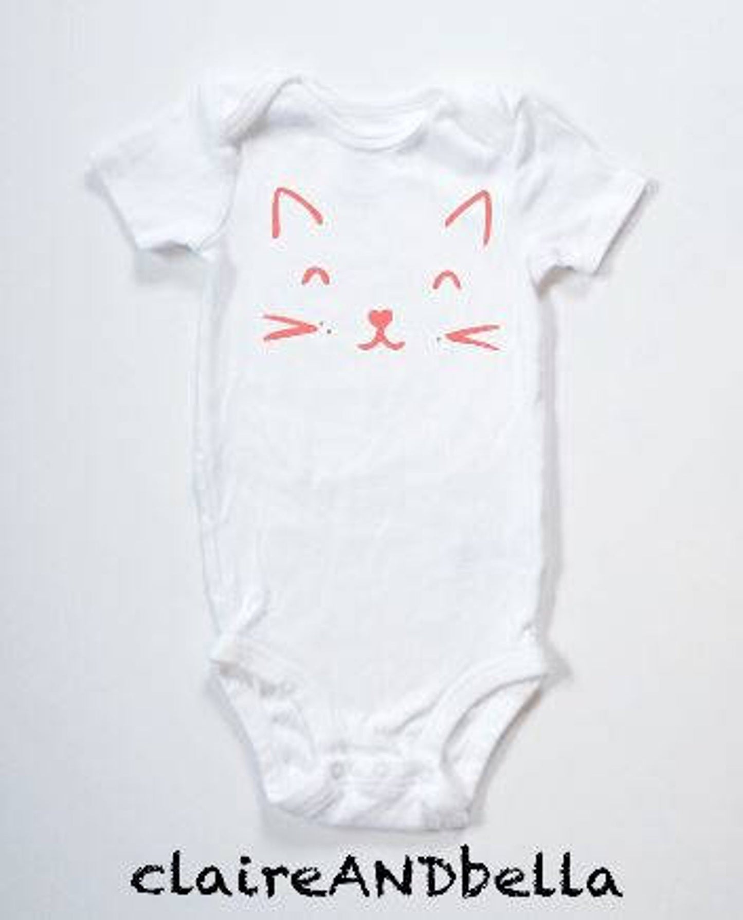 Cute Cat Face Onesie