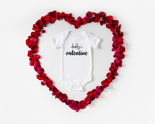 Daddy's Valentine Onesie