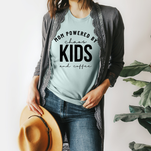 Mom Powered by Chaos Kids & Coffee