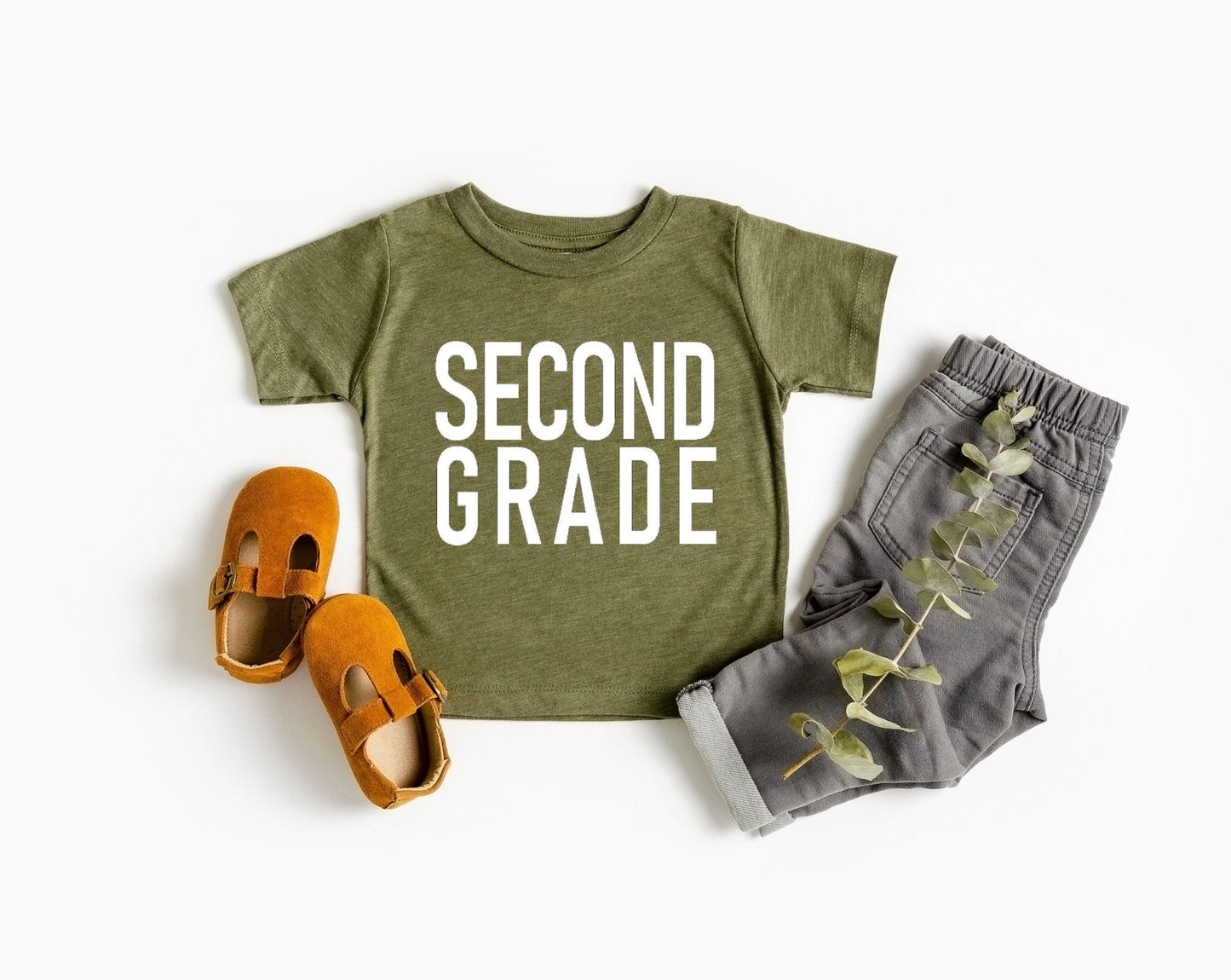 Block Print Second Grade Tee