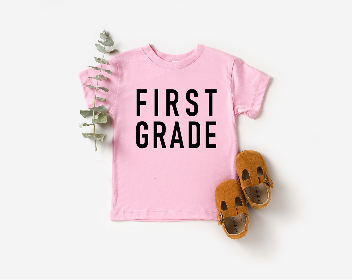 Block Print First Grade Tee