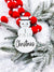 Baby's First Chrstmas Milestone Sign - Snowman