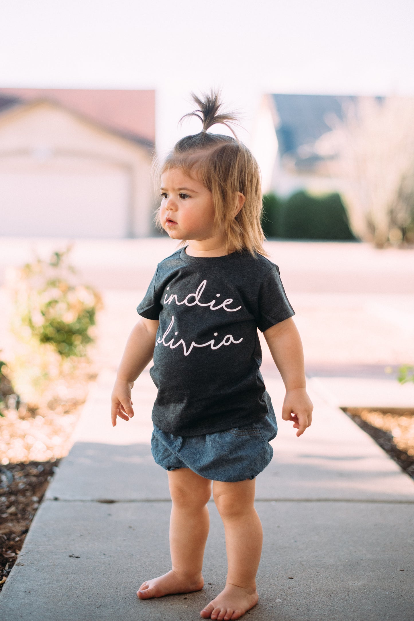 Toddler Script Name Tee