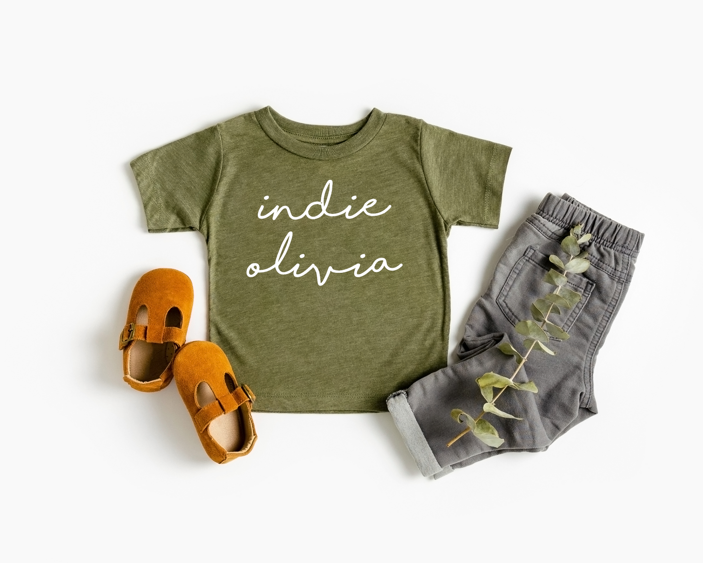 Toddler Script Name Tee