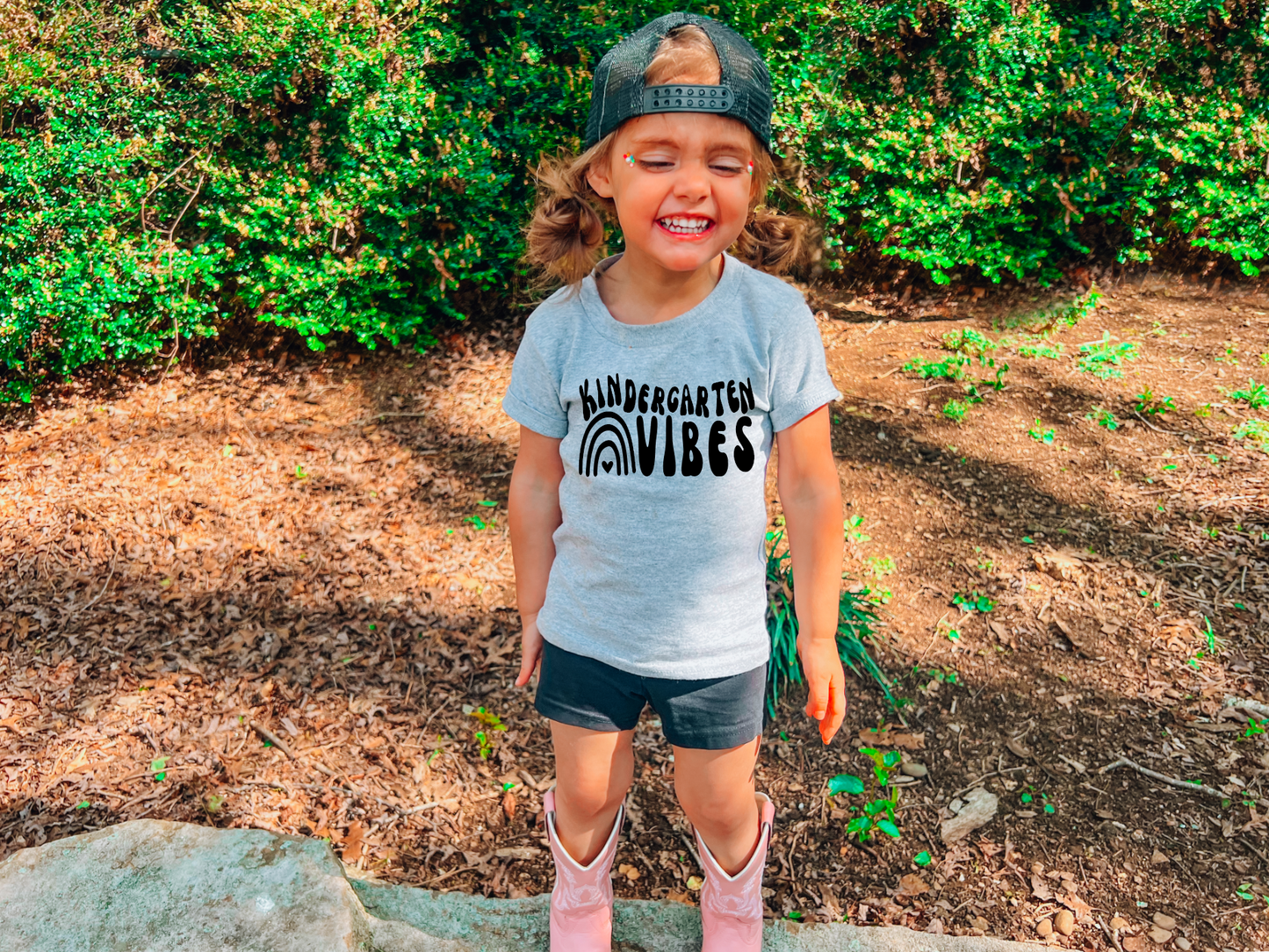 Kindergarten Vibes Kids Tee